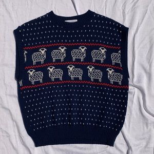 Pendleton lamb sweater vest